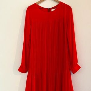213 INDUSTRY | Red Chiffon Dress